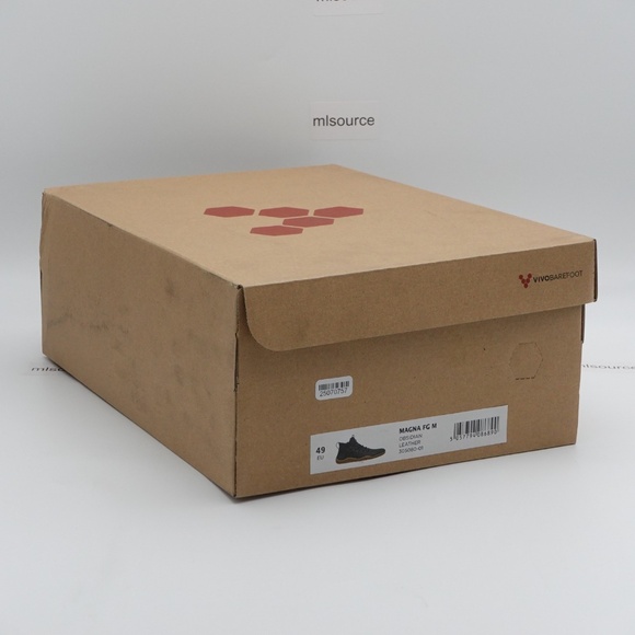 NEW Men's VivoBarefoot Magna FG Barefoot Hiking Boots 305080-01 Obsidian - Picture 3 of 9